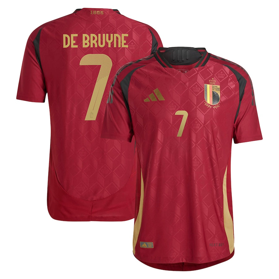 Kevin De Bruyne Belgium Home Jersey 2024